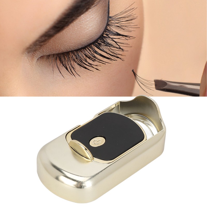 Heated Electric Eyelash Curler USB Charging Rechargeable Curly Lash Curler