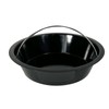 KAMaster Ash Can with Handle for XLarge Big Green Egg,Charcoal