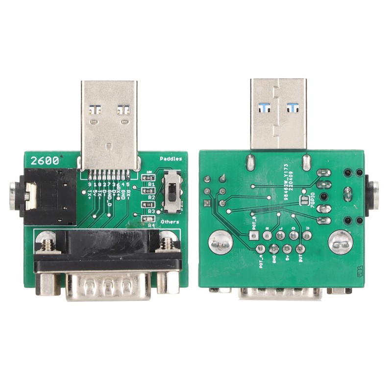 Game IO Board for 2600 to for SNAC Delayless USB
