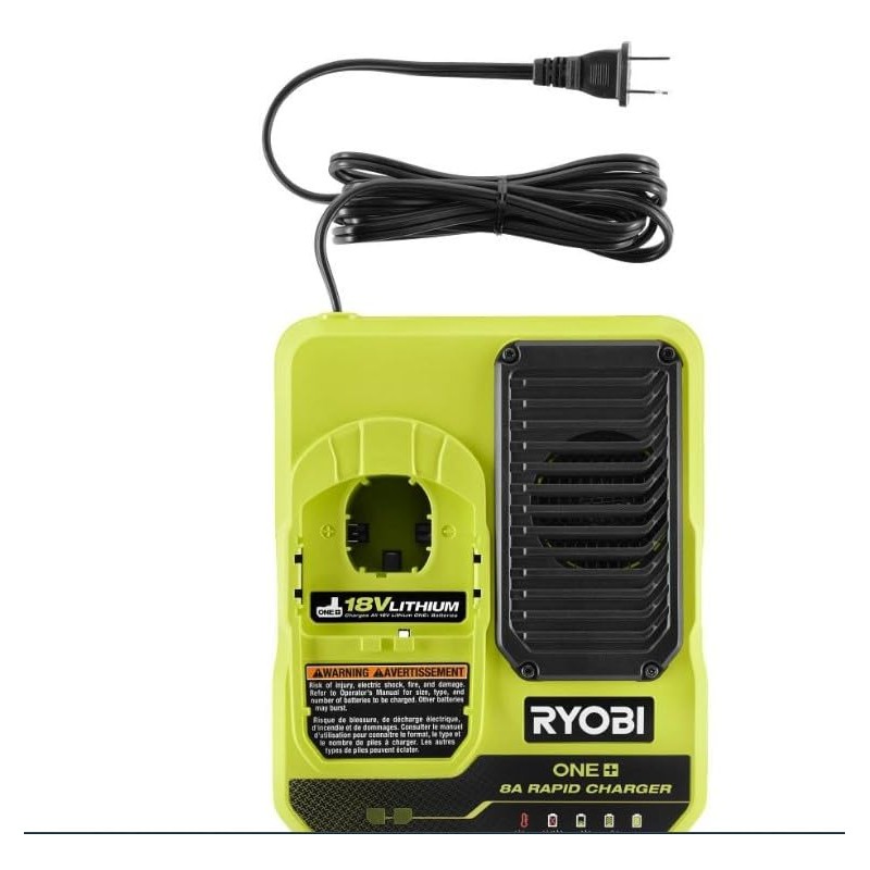 RYOBI 18V ONE+ Rapid Fast Charger 18 Volt