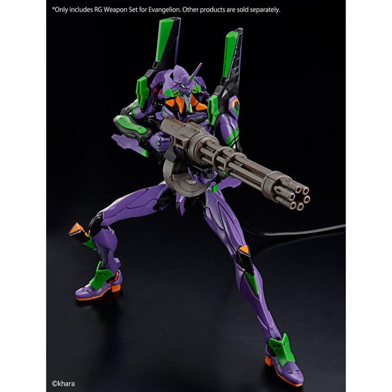 Bandai Plamo Real Grade RG Neo Genesis Evangelion Weapons Set