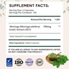 Zhibenon Moringa Oleifera 21,000mg Equivalent | 200 Capsules (100 Servings)