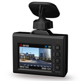 Yupiteru Dash Camera, Front 1 Camera, WD330S, HDR, 2 Megapixels Full HD, Night Function, MLC Type, Large Capacity 32 GB SD Card, No Formatting Required, Time Lapse, Motion Detection, Supports Business