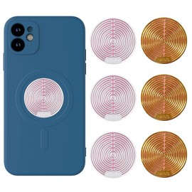 IKOPFLN 6 Stück Strahlenschutz Handy Aufkleber,strahlenschützer,Strahlung EMF Blocker Aufkleber für Telefon Laptop Tablet-Computer und Alle Elektronischen Geräte