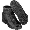 Calden Men's Invisible Height Increasing Elevator Shoes - Black Leather