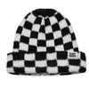 CLAPE Multi-Color Unisex Knitted Hat Plaid Ski Cap Cuff Beanie