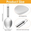 Mango Slicer, Silver Mango Cutter Tool, Stainless Steel Microblades Watermelon