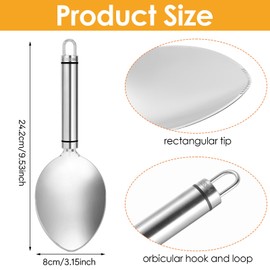 Mango Slicer, Silver Mango Cutter Tool, Stainless Steel Microblades Watermelon Cutter Slicer Tool, Mango Cutter Divider Corer, Non-slip Handle Mango Splitter Fruit Slicer Kitchen Gadgets