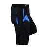 MTB Shorts Off Road Cycling Shorts Detachable Padded Liner (Black/Blue,