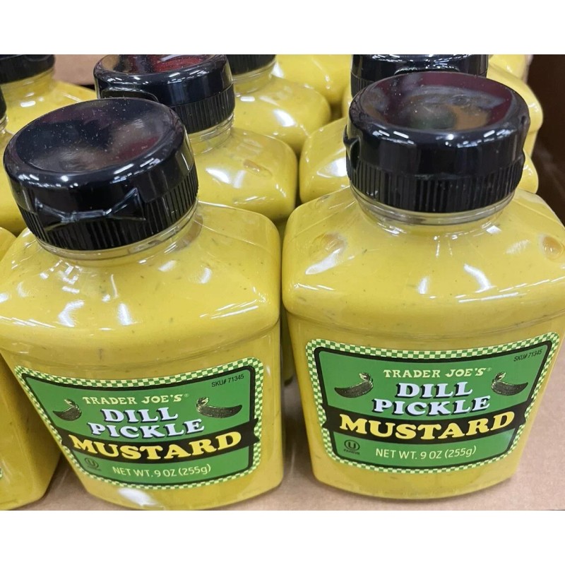 Trader Joe's 2 Pack Trader Joe's DILL PICKLE MUSTARD 9