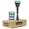 Gillette Fusion ProGlide Shaving Razor for Men, 1 Handle +
