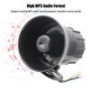 Electric Sound Horn Loud Speaker Truck Warehouse Alarm Siren Support