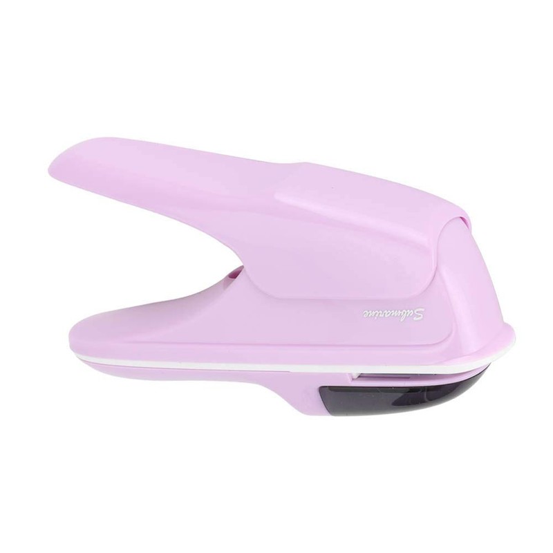 Stapleless Stapler, Stapleless Stapler Crimp No Holes ABS Material Staple