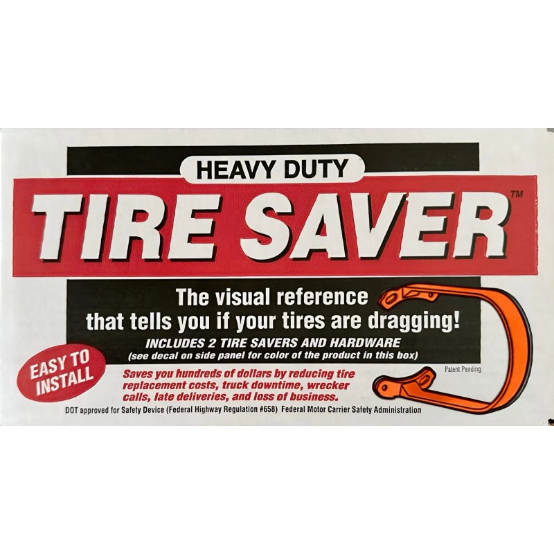 Tire Saver 2 Sets of Black Tire Savers