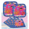 Hanukkah Paper Goods Set - Mega Pack - Serves 10