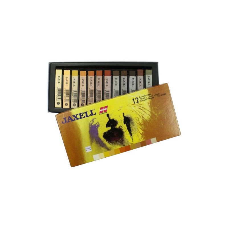 Honsell 47650 - Jaxell Pastel Chalk, Square Shape, for Flat