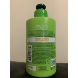 Garnier Lot Of 2 Garnier Fructis Sleek & Shine Intensely Smooth Leave-In Conditioning