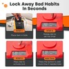 Kitchen Safe Time Lock Safe - Phone Safe Box with