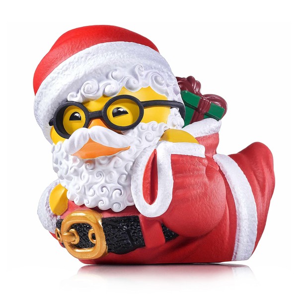 TUBBZ Christmas Santa Claus Collectible Duck Vinyl Figure - Official Numskull Merchandise - TV Movies & Books