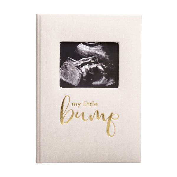 Pearhead Pregnancy Journal, Guided Pregnancy Keepsake Prompted Journal, Gender-Neutral Baby Accessory for New and Expecting Moms, Ivory 6.5x9.2x0.6 Inch (Pack of 1)