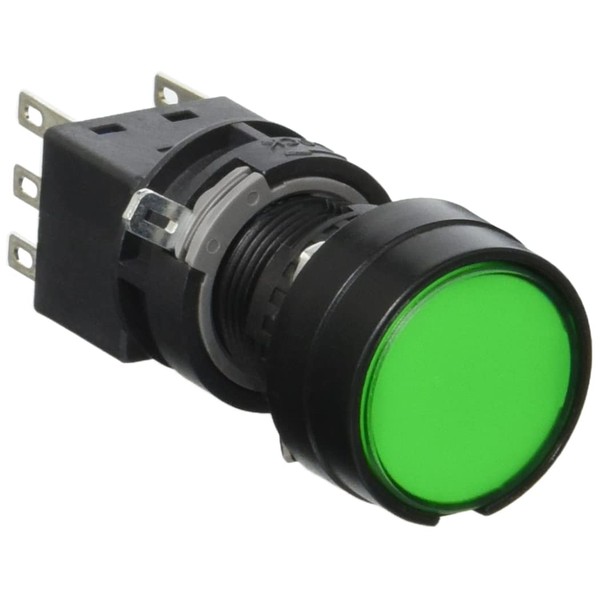 IDEC HA1L-M1C14G Illuminated Button Switch H6 Series φ16 Round Momentary