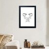 AIANHUA Back and White Makeup Room Wall Art Woman Girly