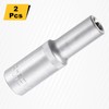 HARFINGTON 2pcs E-Torx Socket 1/2" Drive E12 External Torx Deep