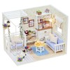Moin moin Dollhouse Miniature Handmade Kit Set Kitten Diary with