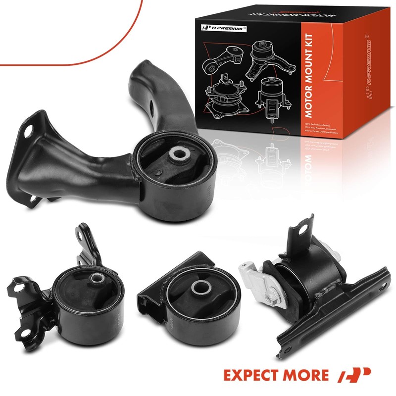A-Premium 4PCS Engine Motor and Transmission Mount Set Compatible with