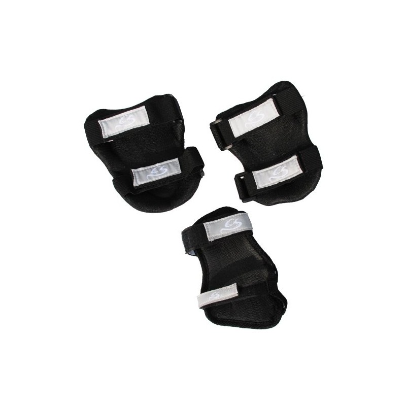 Cox Swain Inline-Skate Protection Set PROTECT for Inline-Skating, Colour: Black,