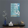 Bathroom Anchor Wall Art Christian Scripture Canvas Print Nautical Beach