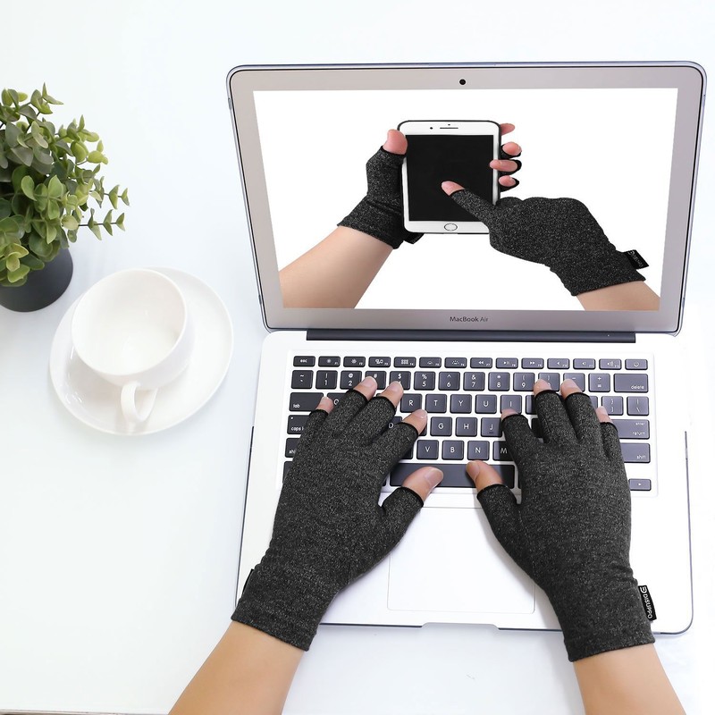 DISUPPO Arthritis Gloves Relieve Pain from Rheumatoid, RSI,Carpal Tunnel, Hand