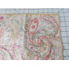 Caspari Two Decorative Luncheon Napkins for Decoupage "Painted Paisley Gold