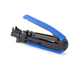 Coaxial Compression Tool - RG59, RG6, RG7, and RG11 Compression for F81 / RF Connectors - Adjustable length and type, for almost all connectors manufactured