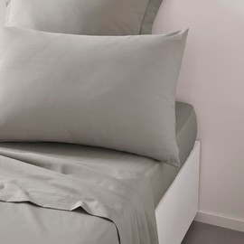 TODAY Essential Set of 2 Pillowcases 50 x 70 cm 100% Cotton Plain Dune