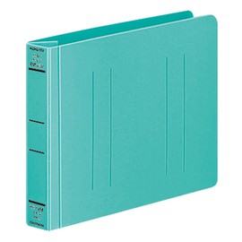 Kokuyo flat file PP Cover Resin Binding Hardware 2 Hole B6 horizontal 250 Sheets Accommodate Green Flat – hw18ng