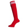 MINE MIN-310-J RD x WT Soccer Socks, Junior [Abrasion]