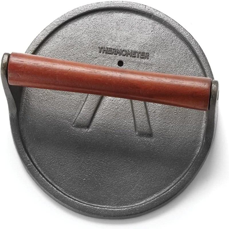 Outset Cast Iron, 8 x 8 x 3.25 inches, Round