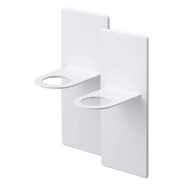 Yamazaki Magnetic Bathroom Dispenser Holder, Tower, White, Set of 2, 4867 x 2
