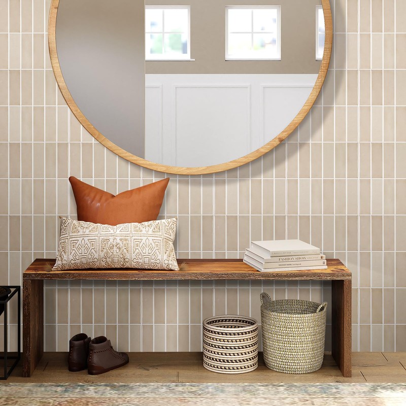 AdoDecor Peel and Stick Tile，New Upgrade Thicker Design Self Adhesive