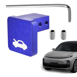 HQRNYP Hood Latch Release Handle Cable Aluminum Alloy Repair Kit, Hood Release Handle, Heavy Duty Car Front Cover Puller Cable Repair Kit for Honda Civic 1996-2011, CR-V 1997-2006 (Blue)