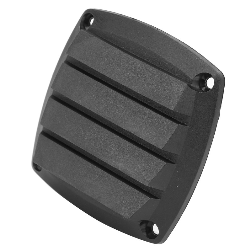 3in Marine Air Vent Grille Ventilation Ducting Louver Cover Black