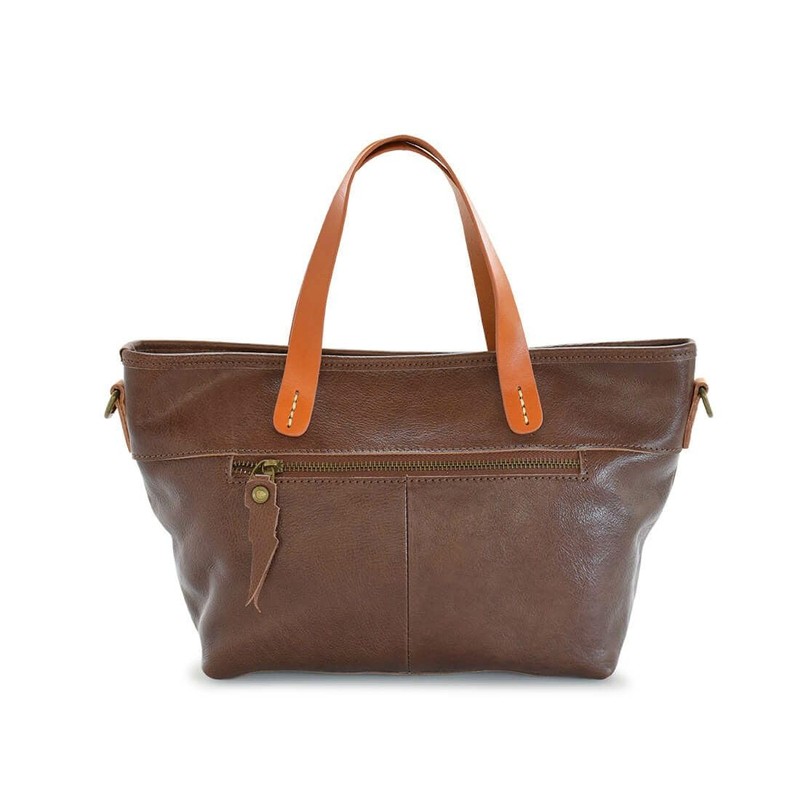 [バルコス] オレンジハンドル 2way のある レザーバッグ レディース ハンドバッグ ショルダーバッグ お出掛け 普段使い