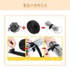 MHSKNHW Reusable Cable Ties with Adjustable Velcro Bands + 50