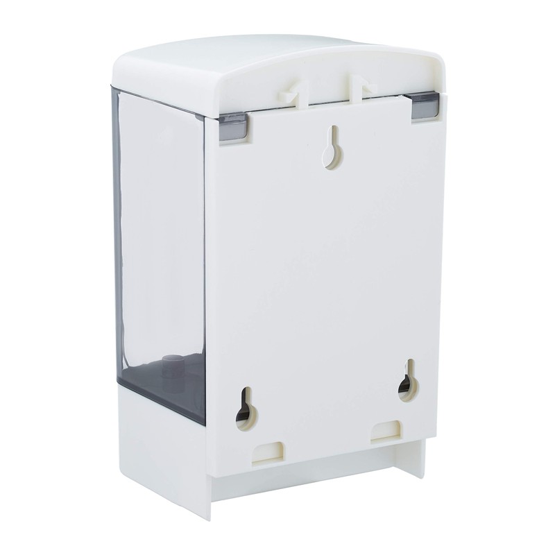 Relaxdays Wall Soap Dispenser, 1000 ml, Refillable, Bathroom & Kitchen