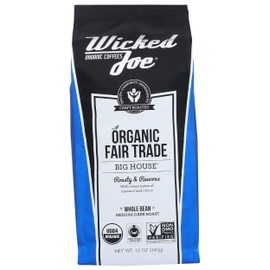 Wicked Joe Coffee Big House Whole Bean, 12 oz