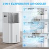 24" Windowless Portable Air Conditioner, 15H Timer & 120°Oscillation, 3-IN-1