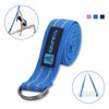 A AZURELIFE Premium2 in 1 Yoga Mat Strap, Adjustable Anti-slip