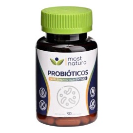 Most Natura Probióticos Billones Lactobacilius 30c Sabor