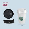 LEORAY Car Coasters for Cup Holder Silicone Car Cup Holder